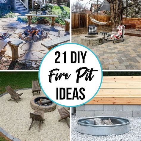 inexpensive fire pit areas